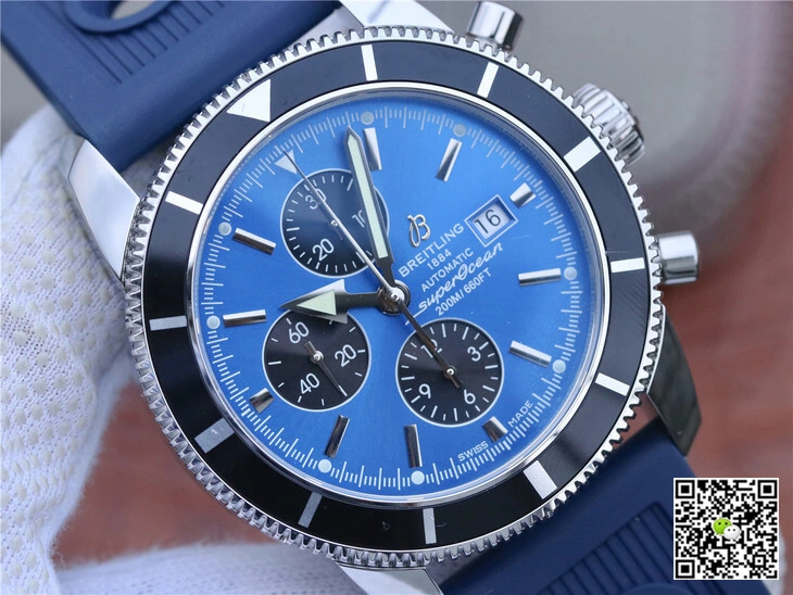 Breitling Superocean A1332024.C817.152A OM Factory 1:1 Best Edition Replica Watch Blue Strap